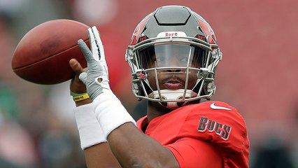 Winston throws stiff-arm, TD pass on same play