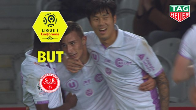 But Rémi OUDIN (64ème) / LOSC - Stade de Reims - (1-1) - (LOSC-REIMS) / 2018-19