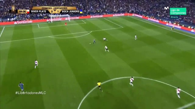 Dario Benedetto Goal - River Plate 0-1 Boca Juniors 09-12-2018