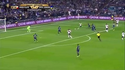 Pratto stunning team play goal - River Plate [1]-1 Boca Jrs