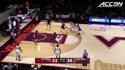 South Carolina State vs. Virginia Tech Basketball Highlights (2018-19)