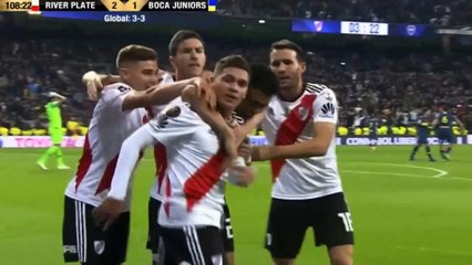 Juan Quintero Goal HD - River Plate 2 - 1 Boca Juniors - 09.12.2018