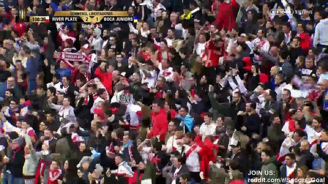 Juan Quintero Goal HD - River Plate 2 - 1 Boca Juniors - 09.12.2018