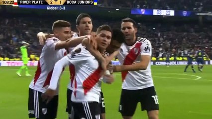 Juan Quintero Goal - River Plate vs Boca Juniors 2-1 09/12/2018