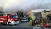 Borgaro Torinese - Incendio in una ditta di inchiostri ( 720 X 1280 )