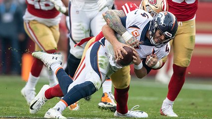 49ers' entire DL gets to Keenum for big third-down sack