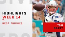 Tom Brady's best throws from 3-TD game | Week 14