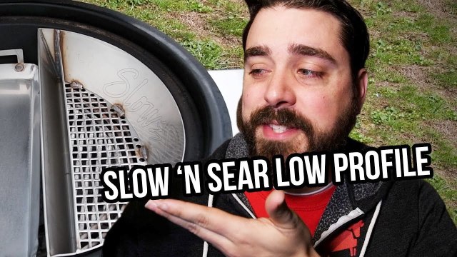 EJ Cooks: Slow 'N Sear Low Profile Test Run (St. Louis Ribs)