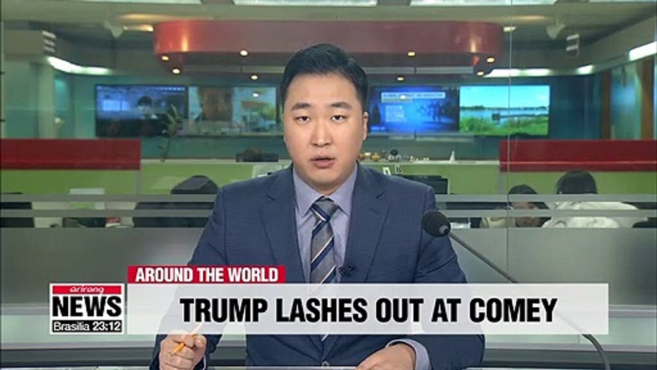 Trump calls ex-FBI chief James Comey's testimony "all lies"