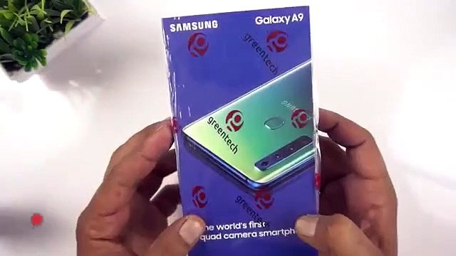 SAMSUNG Galaxy A9 2018 5 Camera Phone Unboxing