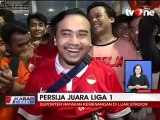 Jakmania Rayakan Kemenangan Persija