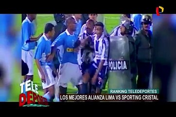 Los mejores partidos de Alianza Lima y Sporting Cristal