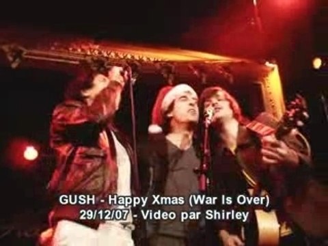 Gush happy xmas war is over john lennon cover