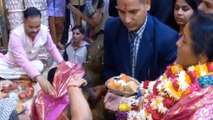 Nirmala Sitharaman offers prayer at Bankey Bihari Temple in Vrindavan | OneIndia News