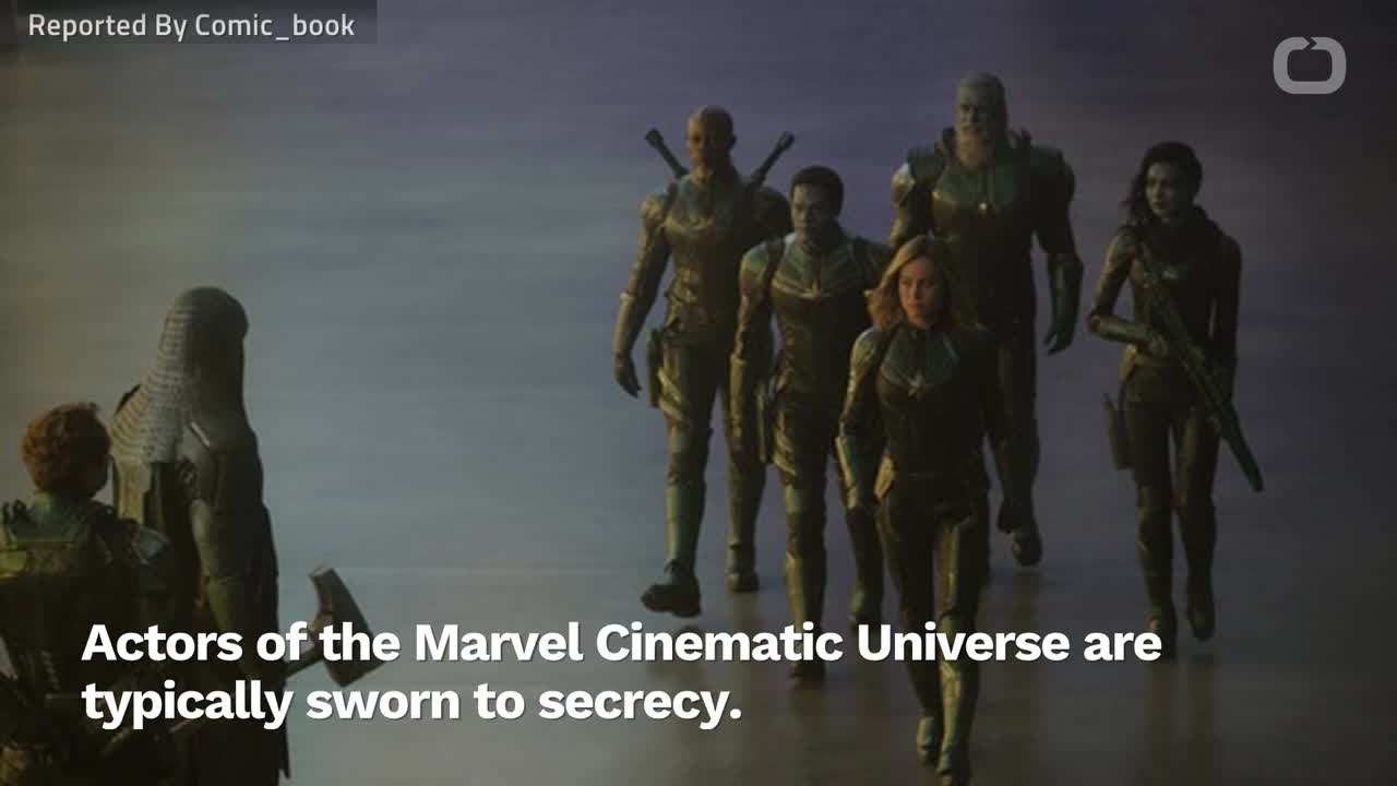 Jude Law's Kids Were Sworn To Secrecy On 'Captain Marvel' Set