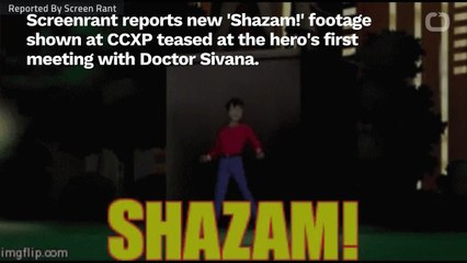 New 'Shazam!' Footage Shows Meeting With Dr. Sivana