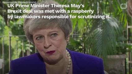 May's Brexit Deal Goes Over Like A Lead Balloon With Parliament Committee