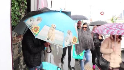 İstanbul'dan Yağmur Görüntüleri