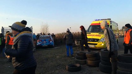 56 Rajd Barbórka 2018 - wypadek - OS Bemowo