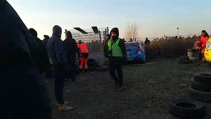 56 Rajd Barbórka 2018 - wypadek na OS Bemowo