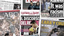 Raheem Sterling s'attaque à la presse anglaise sur fond de scandale raciste, l'Espagne n'en a que pour River Plate