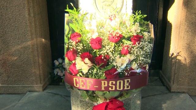 PSOE conmemora el 93 aniversario de la muerte de Pablo Iglesias