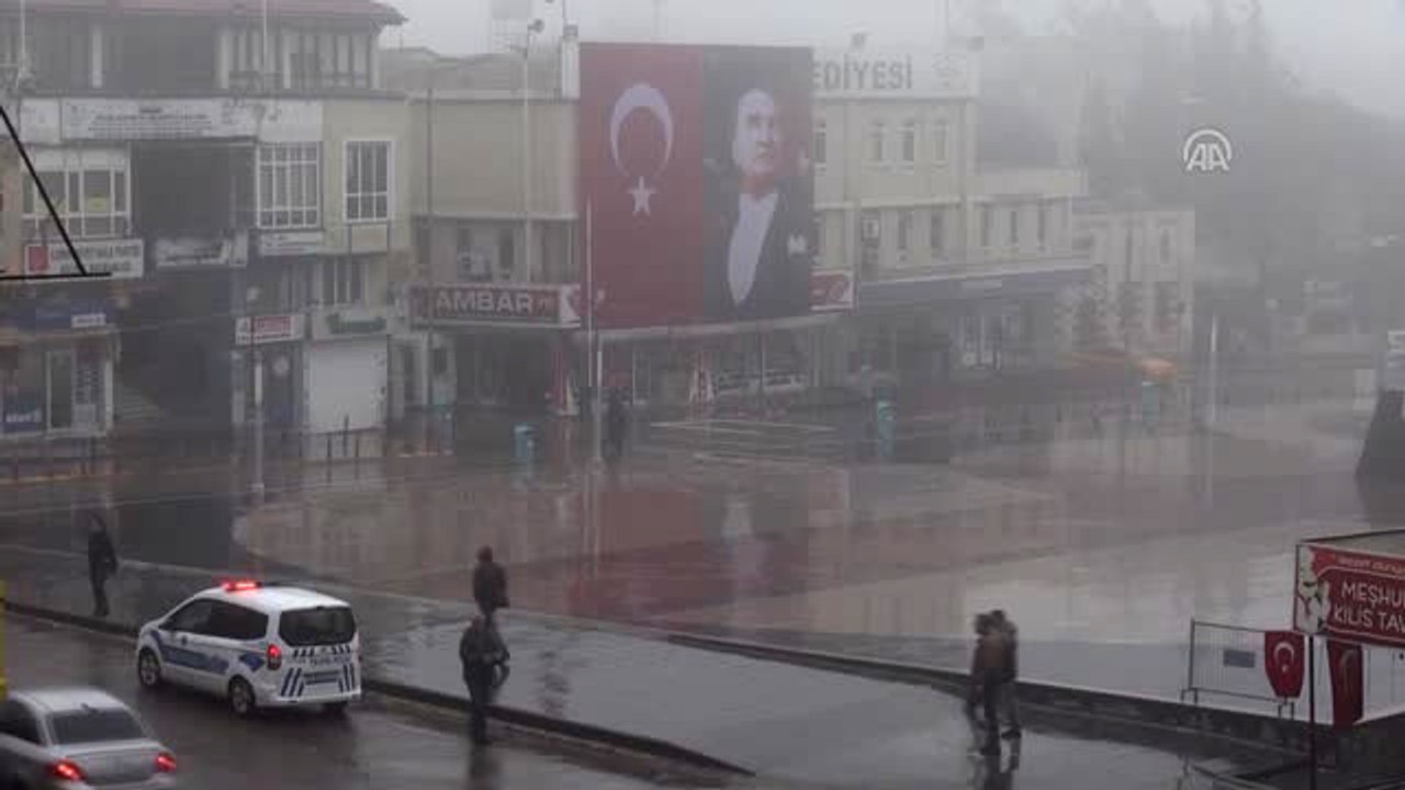 Kilis'te Yoğun Sis