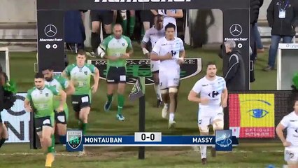 PRO D2 - Résumé Montauban-Massy_ 15-9 - J14 - Saison 2018_2019