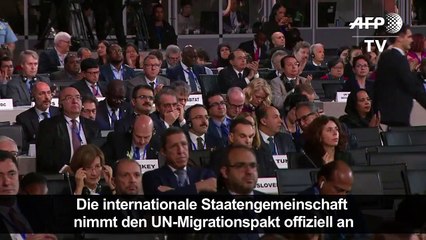 Staatengemeinschaft billigt UN-Migrationspakt