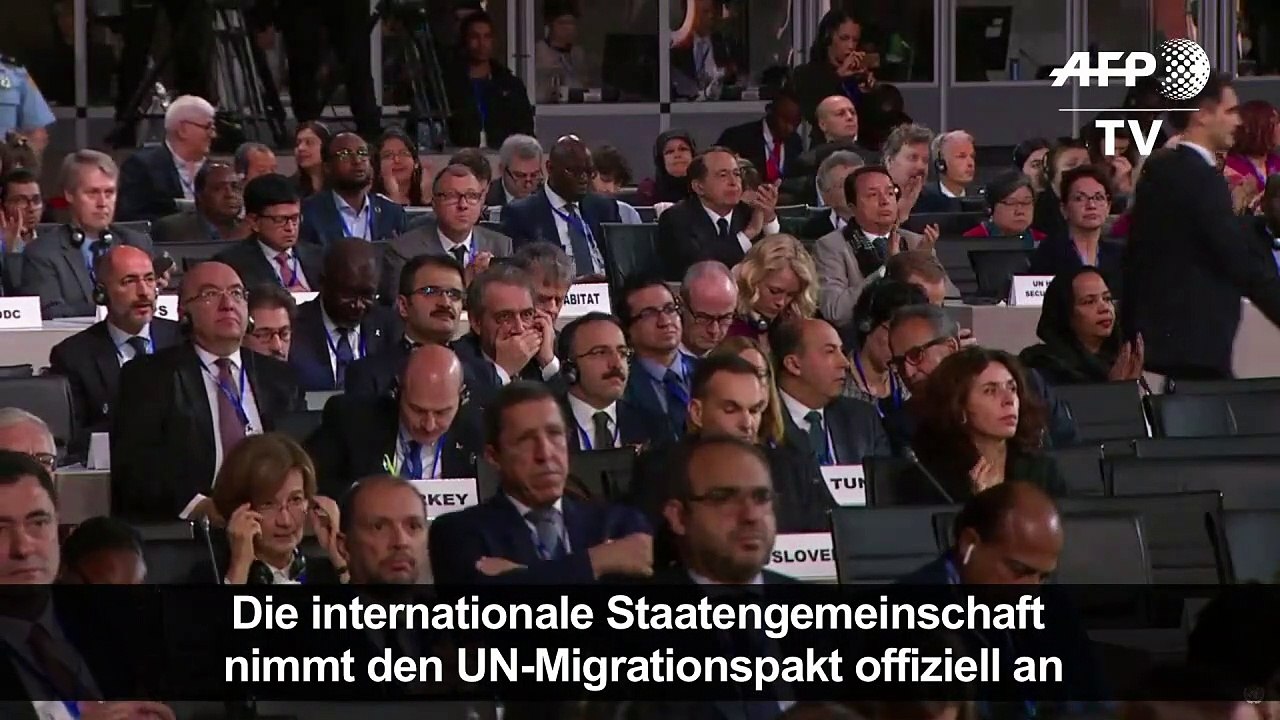 Staatengemeinschaft billigt UN-Migrationspakt