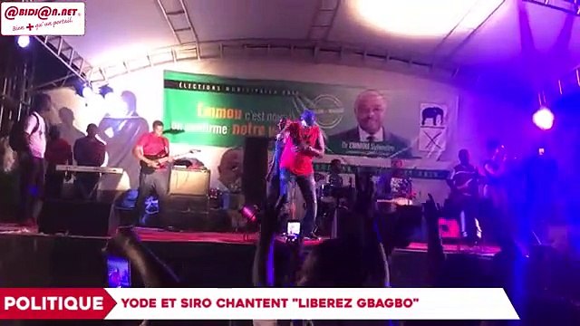 Yodé et Siro chantent Libérez Gbagbo