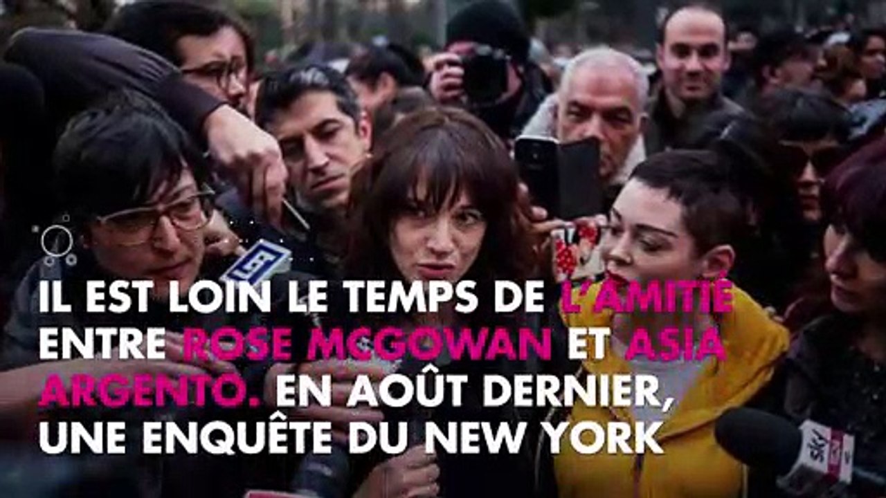 Asia Argento accusée d’agression sexuelle : elle fustige Rose McGowan
