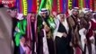 Suudi Arabistan ve Bahreyn Kralı geleneksel Suudi dansına katıldı