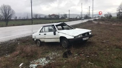 Takla Atan Araçtan Fırlayan Bebeğin Burnu Bile Kanamadı