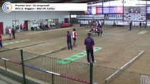 Premier tour, tir progressif, France Club Elite 1 F, J6,  Béziers contre Bièvre Isère, saison 2018/2019