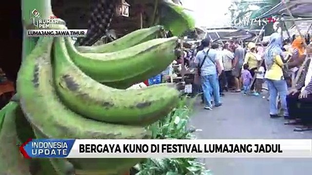 Bergaya Kuno di Festival Lumajang Jadul