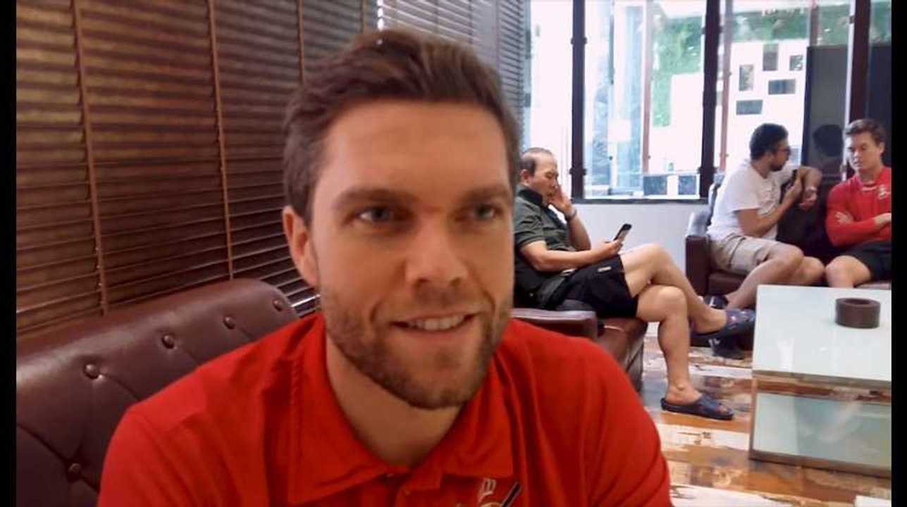 Vincent Vanasch : "Moi si je touche zéro balle et qu'on gagne, je suis le plus heureux"