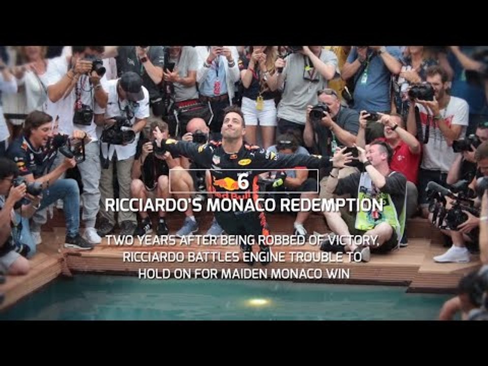 Top 10 of F1 2018 Moments