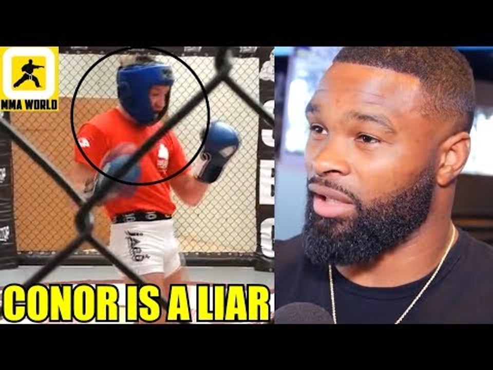 Conor McGregor lied to his fans when he said he'll release the sparring footage,Woodley wants GSP