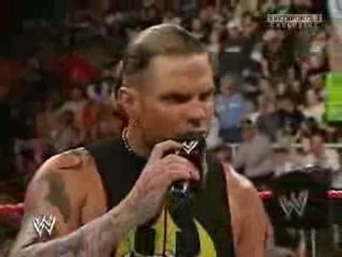 Raw 31 12 07 Jeff Hardy & Randy Orton Face Off