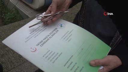 Doktordan Skandal Teklif... Burnundaki Tamponu Aldırmak İçin Gitti, Doktor Cımbız ve Makası Verip...