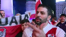 Torcedores celebram vitória do River Plate
