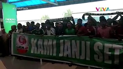 Kidung Pilu Sambut Kepulangan Skuat Sriwijaya FC