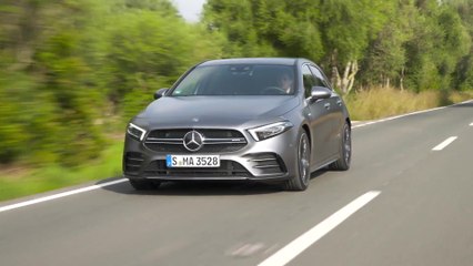 Mercedes-AMG A 35 4MATIC in Grey magno Driving Video