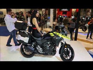 Скачать видео: Suzuki V-Strom 250 en el EICMA 2016