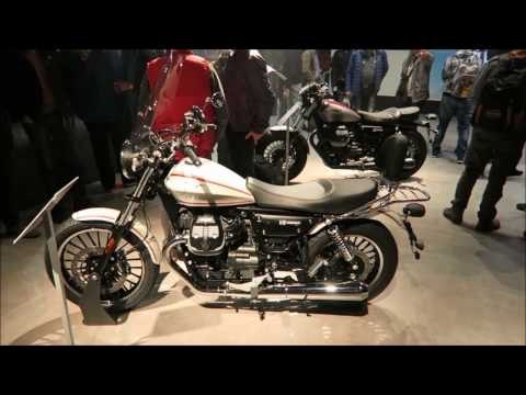 Moto Guzzi V9 Roamer y Bobber en el EICMA 2016