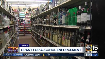 Tempe police working to stop drunk drivers