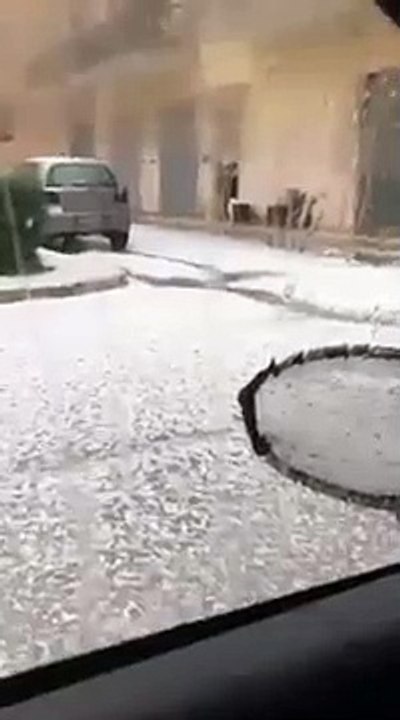Violenta grandinata nel barese - 10 dicembre 2018