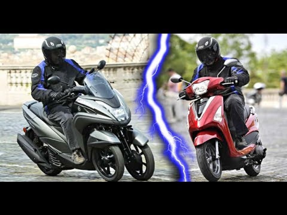 Prueba Scooter 125: Yamaha Tricity y Delight