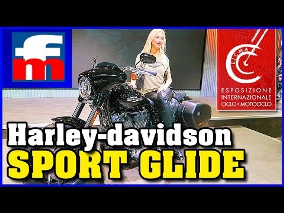 Harley-Davidson Sport Glide en el Salón de Milá...